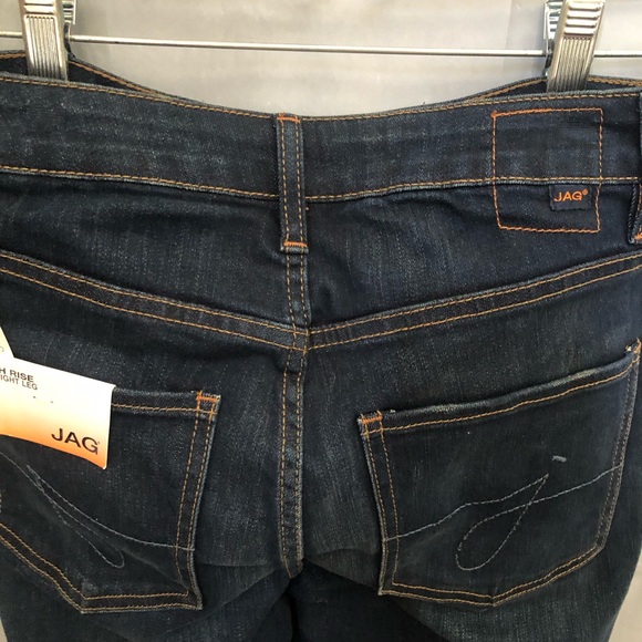 Jag Jeans High Rise Straight Leg Size 2 - Picture 5 of 7